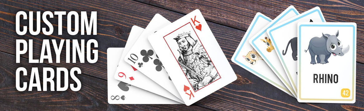 Custom Playing Card Printing, Suited Cards